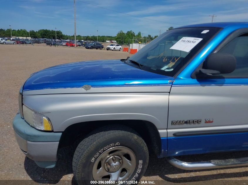 1998 Dodge Ram 1500 St VIN: 3B7HC13Y6WG177304 Lot: 39638650