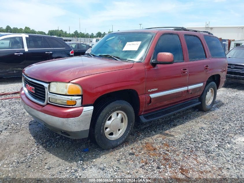 1GKEC13V73R181208 2003 GMC Yukon Slt