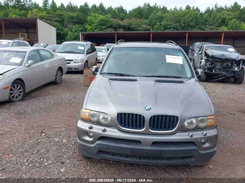 2006 BMW X5 3.0I VIN: 5UXFA13546LY30121 Lot: 39638658