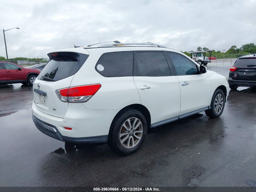 2013 Nissan Pathfinder Sv VIN: 5N1AR2MN7DC652657 Lot: 39638664