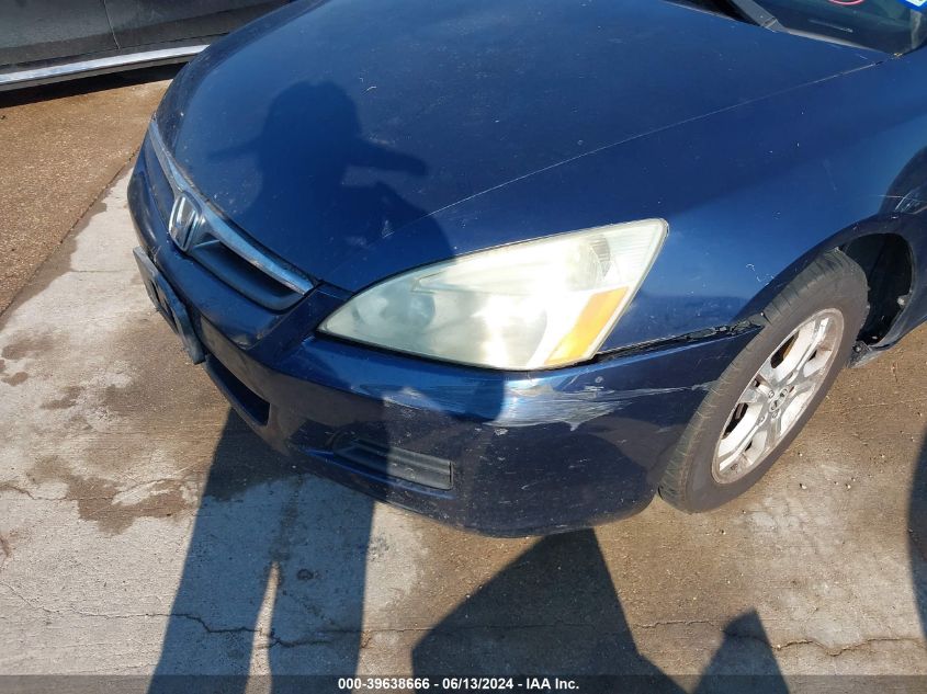 2006 Honda Accord 2.4 Ex VIN: 1HGCM56886A016513 Lot: 39638666