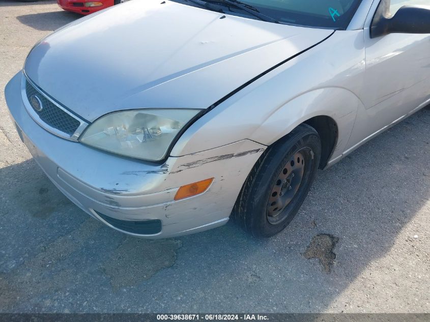 2005 Ford Focus Zx4 VIN: 1FAHP34N95W189618 Lot: 39638671
