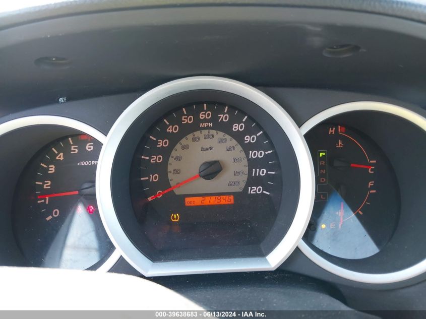 2011 Toyota Tacoma Base V6 VIN: 3TMMU4FN6BM028062 Lot: 39638683