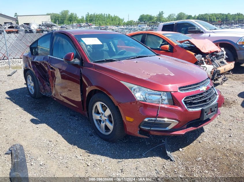 2015 Chevrolet Cruze 1Lt Auto VIN: 1G1PC5SB7F7156594 Lot: 39638686