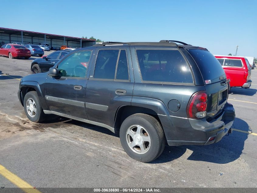 2004 Chevrolet Trailblazer Ls VIN: 1GNDS13S142139893 Lot: 39638690