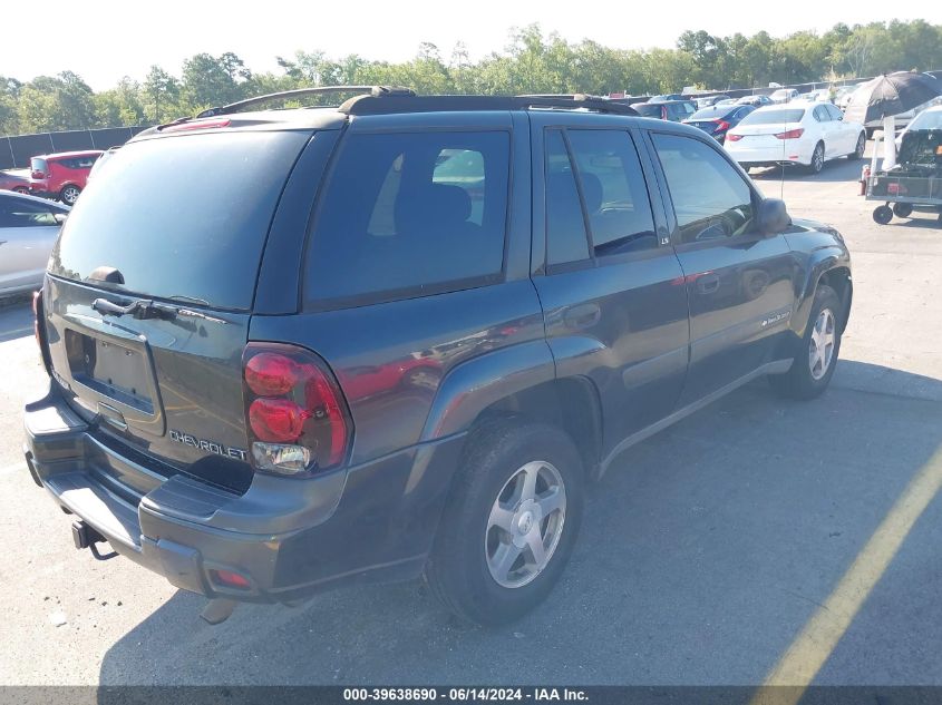 2004 Chevrolet Trailblazer Ls VIN: 1GNDS13S142139893 Lot: 39638690