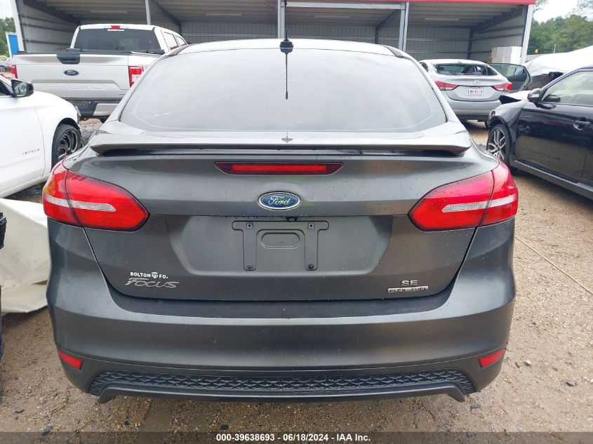 2015 Ford Focus Se VIN: 1FADP3F25FL273391 Lot: 39638693