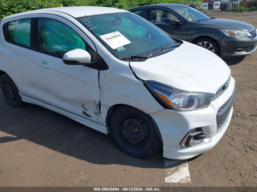 2018 Chevrolet Spark 1Lt Cvt VIN: KL8CD6SA7JC475356 Lot: 39638694