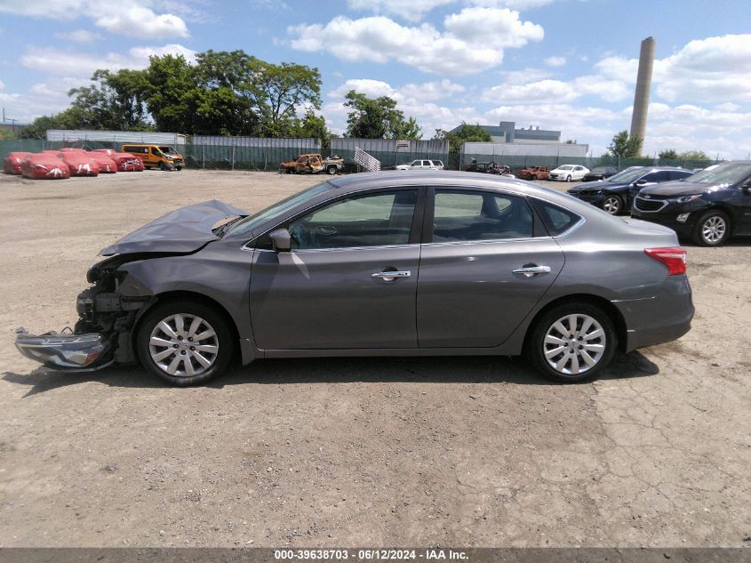 2017 Nissan Sentra Sv VIN: 3N1AB7AP5HL639298 Lot: 39638703