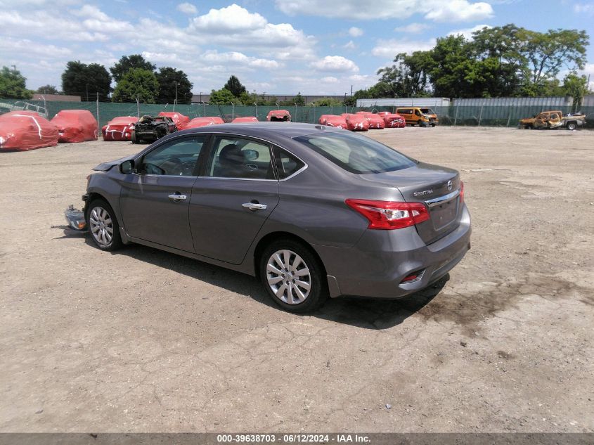 2017 Nissan Sentra Sv VIN: 3N1AB7AP5HL639298 Lot: 39638703