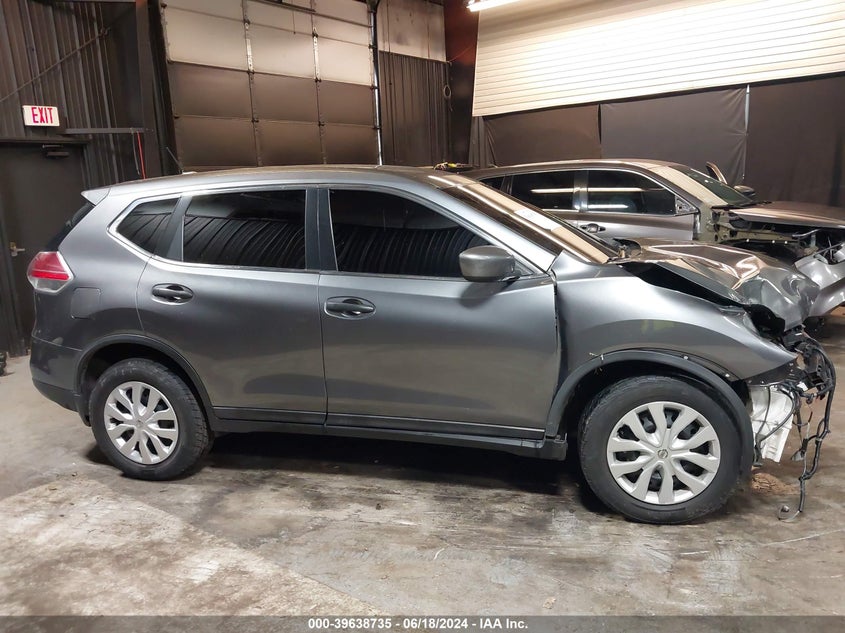 2016 Nissan Rogue S VIN: 5N1AT2MM0GC806848 Lot: 39638735