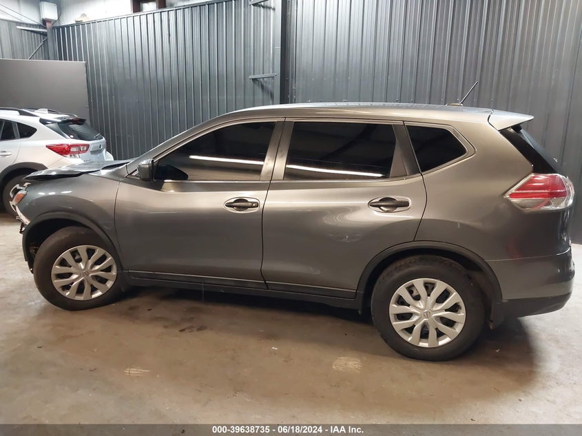 2016 Nissan Rogue S VIN: 5N1AT2MM0GC806848 Lot: 39638735