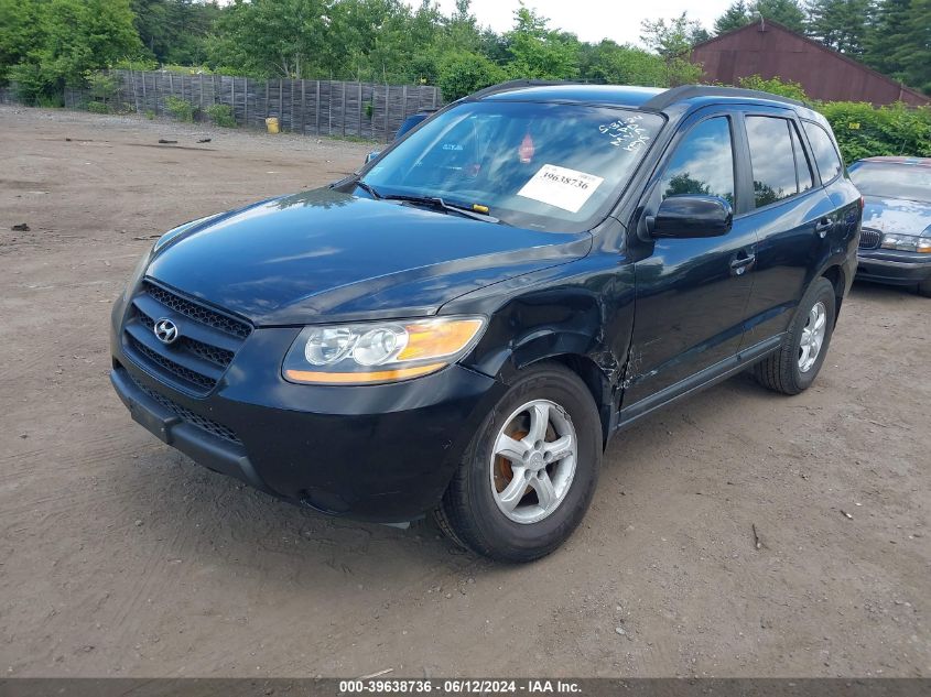 2008 Hyundai Santa Fe Gls VIN: 5NMSG13D08H178706 Lot: 39638736