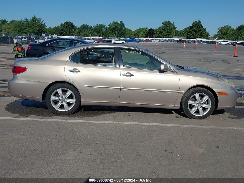 2005 Lexus Es 330 VIN: JTHBA30GX55074734 Lot: 39638742