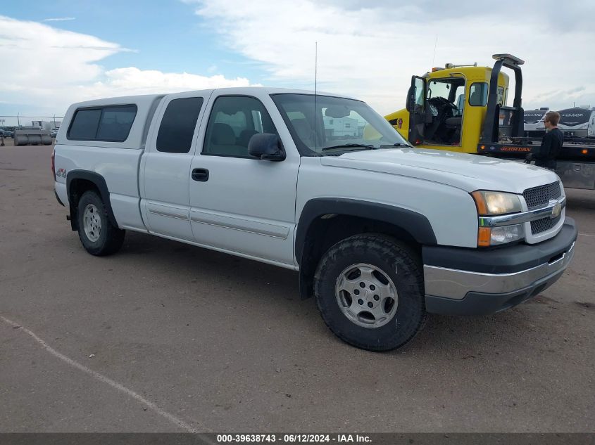 2004 Chevrolet Silverado 1500 Ls VIN: 2GCEK19T841335939 Lot: 39638743