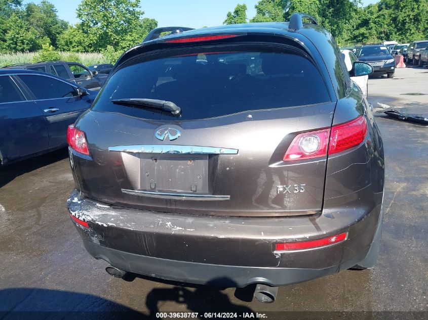 2005 Infiniti Fx35 VIN: JNRAS08U15X101648 Lot: 39638757