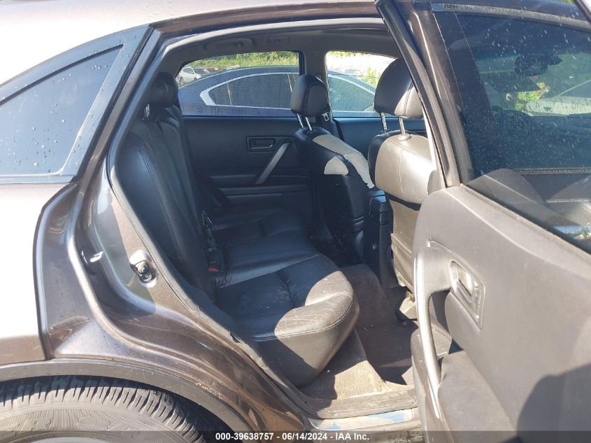 2005 Infiniti Fx35 VIN: JNRAS08U15X101648 Lot: 39638757