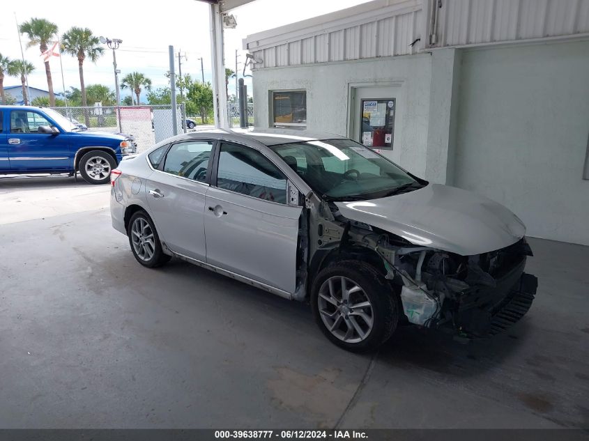 2014 Nissan Sentra Sr VIN: 3N1AB7AP0EL640158 Lot: 39638777