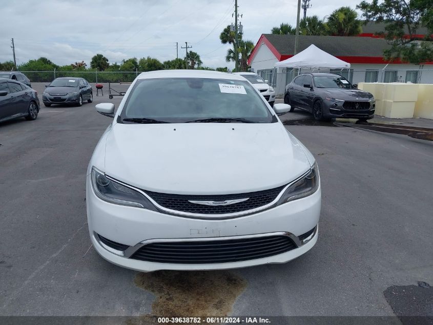 2016 Chrysler 200 Limited VIN: 1C3CCCAB1GN141568 Lot: 39638782