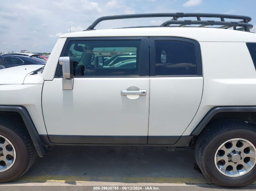 2013 Toyota Fj Cruiser VIN: JTEBU4BF0DK166059 Lot: 39638785