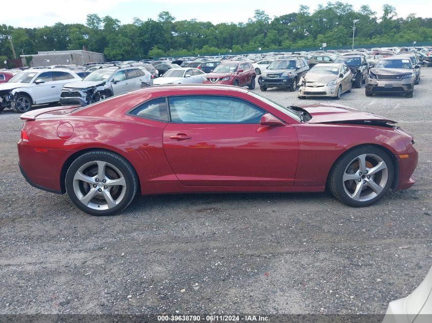 2G1FJ1EJ8E9295773 2014 Chevrolet Camaro 1Ss