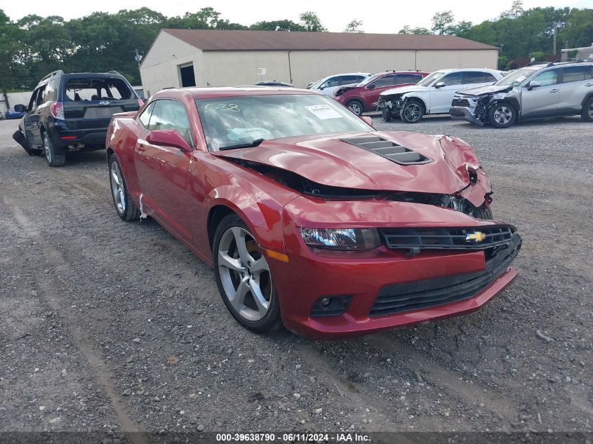 2G1FJ1EJ8E9295773 2014 Chevrolet Camaro 1Ss