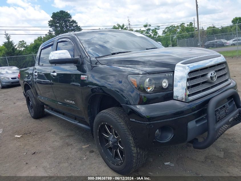 2007 Toyota Tundra Limited 5.7L V8 VIN: 5TBDV581X7S467679 Lot: 39638789