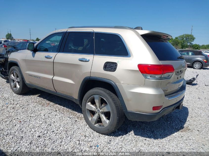 2014 Jeep Grand Cherokee Limited VIN: 1C4RJFBG1EC148116 Lot: 39638799