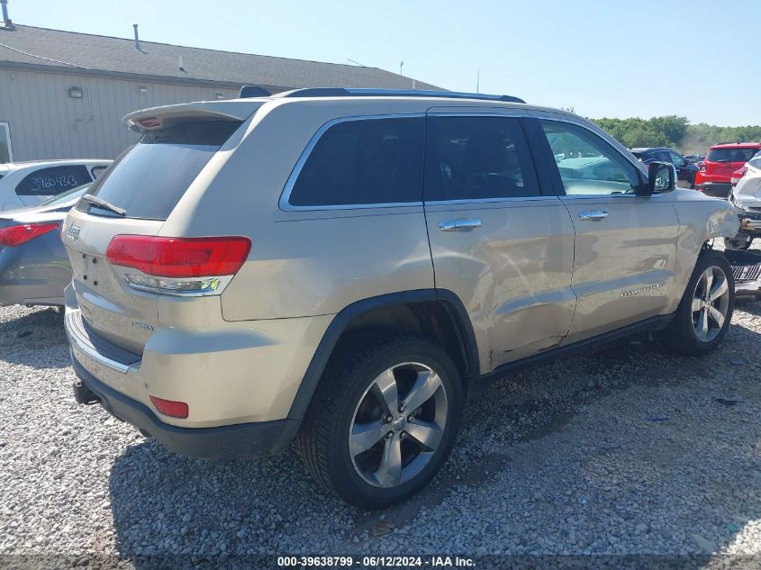 2014 Jeep Grand Cherokee Limited VIN: 1C4RJFBG1EC148116 Lot: 39638799