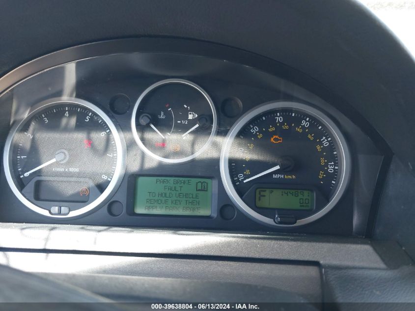 2007 Land Rover Range Rover Sport Hse VIN: SALSK25407A116094 Lot: 39638804