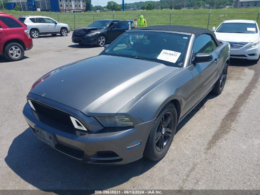 2013 Ford Mustang V6 VIN: 1ZVBP8EM4D5229933 Lot: 39638831