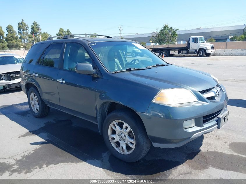 2004 Acura Mdx VIN: 2HNYD188X4H512562 Lot: 39638833