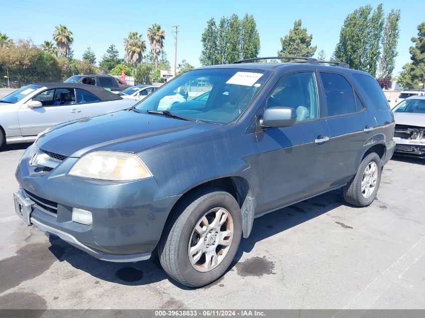 2004 Acura Mdx VIN: 2HNYD188X4H512562 Lot: 39638833