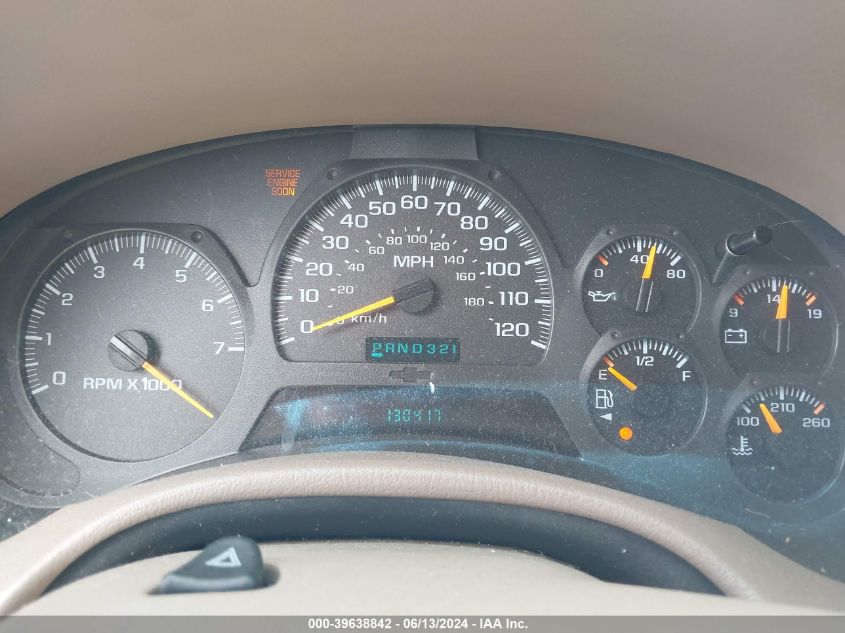 2004 Chevrolet Trailblazer Ls VIN: 1GNDT13S142443576 Lot: 39638842