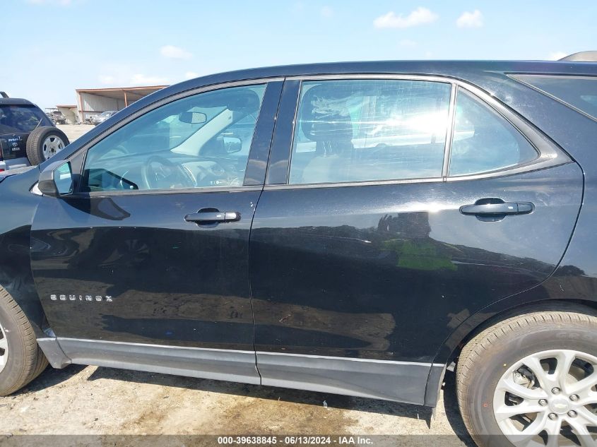 2018 Chevrolet Equinox Ls VIN: 2GNAXHEV6J6321446 Lot: 39638845