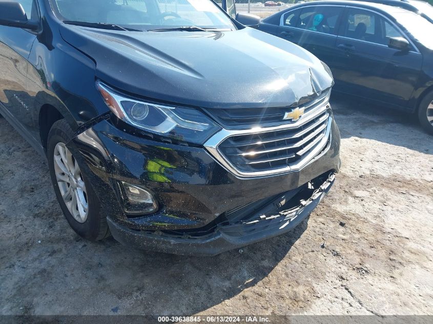 2018 Chevrolet Equinox Ls VIN: 2GNAXHEV6J6321446 Lot: 39638845
