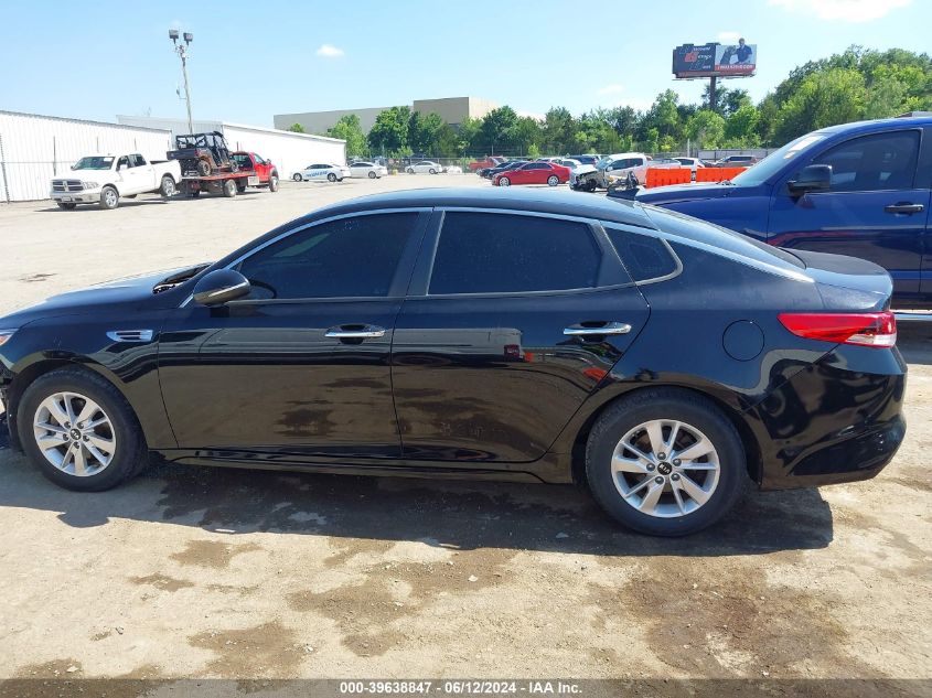 2018 Kia Optima Lx VIN: 5XXGT4L34JG204805 Lot: 39638847