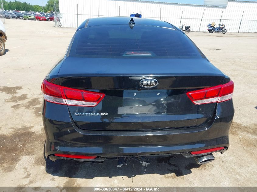 2018 Kia Optima Lx VIN: 5XXGT4L34JG204805 Lot: 39638847