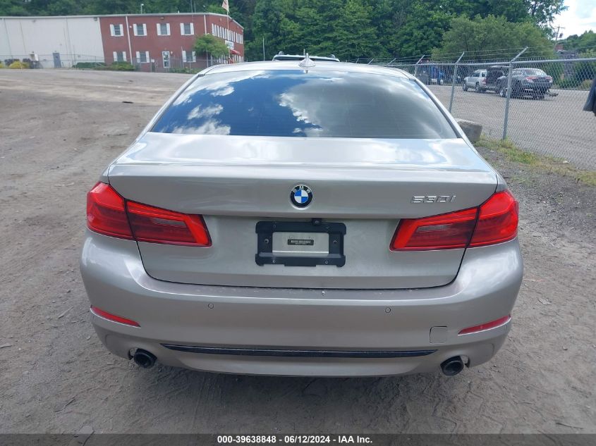 2017 BMW 530I VIN: WBAJA5C31HG896345 Lot: 39638848