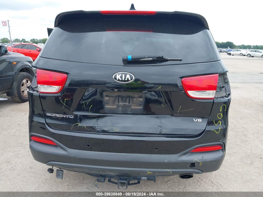 2016 Kia Sorento Lx/L VIN: 5XYPG4A56GG009396 Lot: 39638849