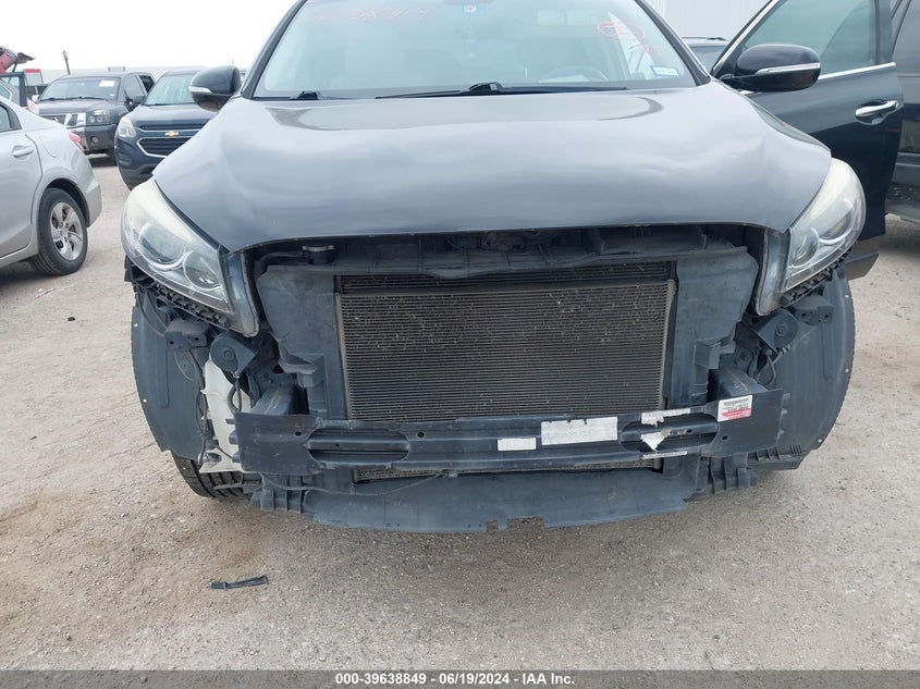 2016 Kia Sorento Lx/L VIN: 5XYPG4A56GG009396 Lot: 39638849