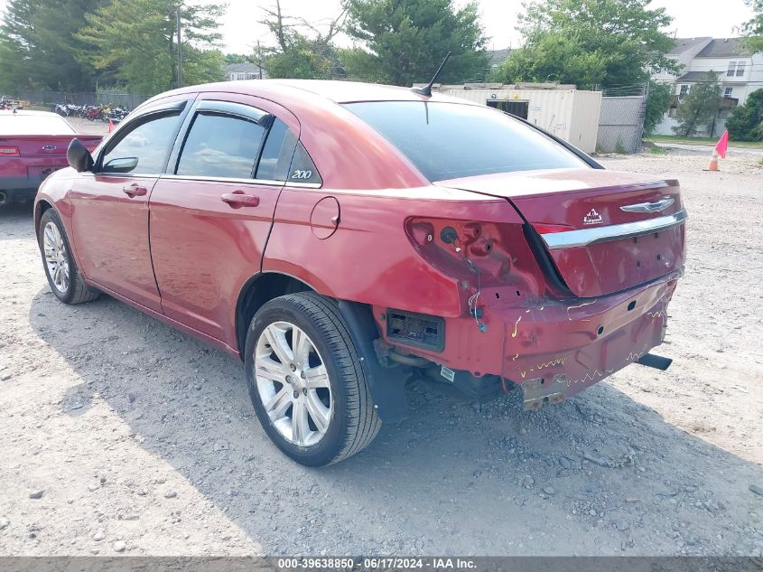 2012 Chrysler 200 Touring VIN: 1C3CCBBB1CN331163 Lot: 39638850