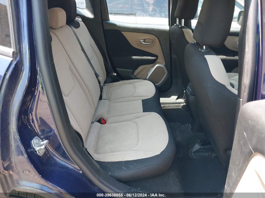 2017 Jeep Renegade Sport Fwd VIN: ZACCJAAB9HPE56200 Lot: 39638855