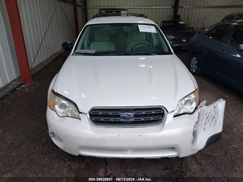 4S4BP61C567364068 2006 Subaru Outback 2.5I