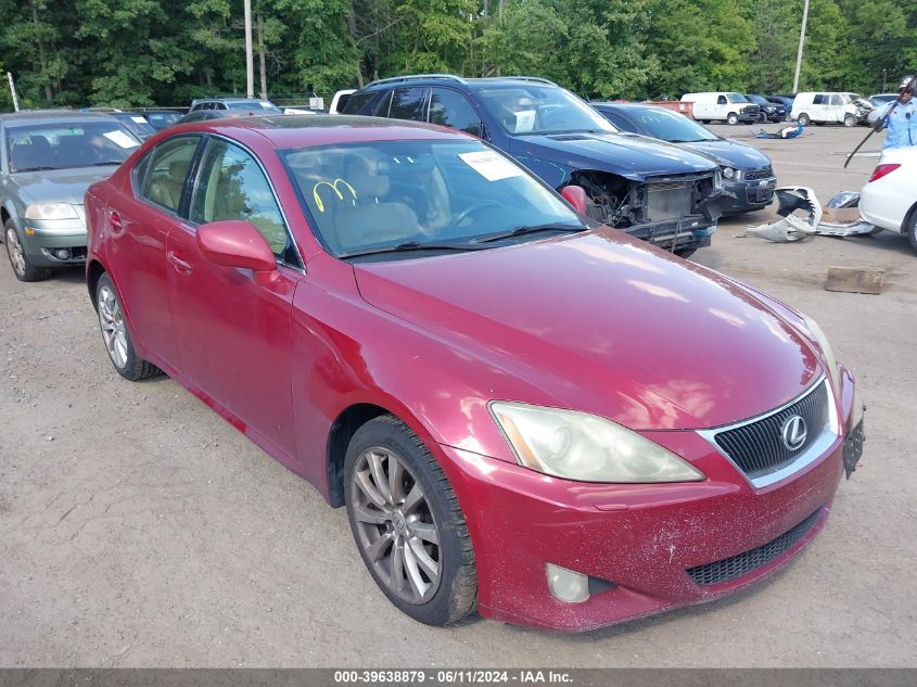 2008 Lexus Is 250 VIN: JTHCK262485021961 Lot: 39638879