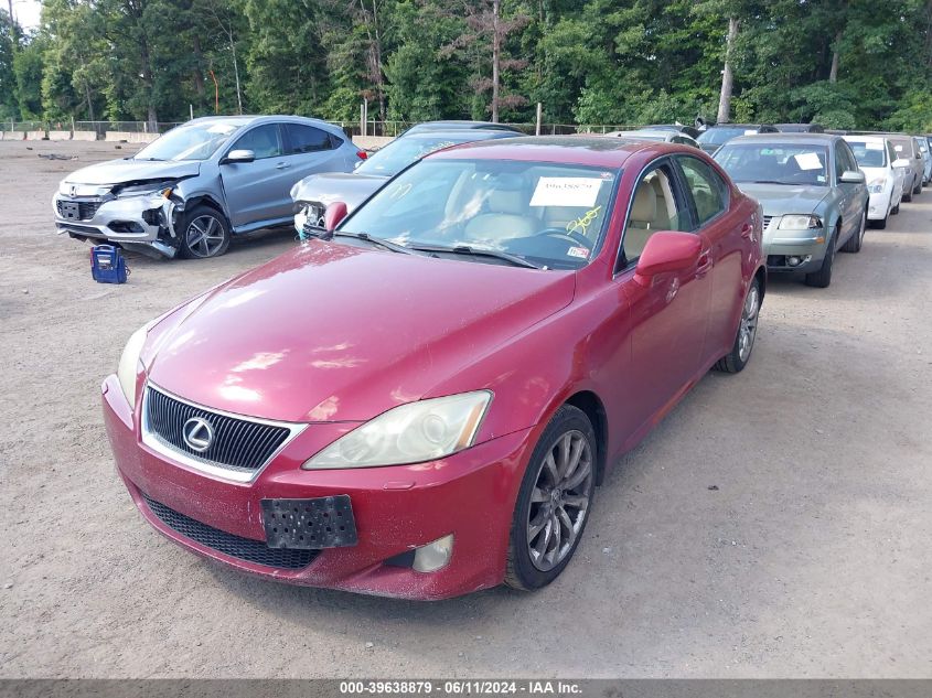 2008 Lexus Is 250 VIN: JTHCK262485021961 Lot: 39638879