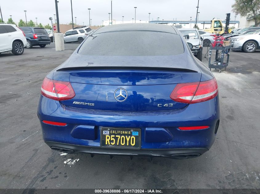 2017 Mercedes-Benz Amg C 43 4Matic VIN: WDDWJ6EB5HF449872 Lot: 39638886