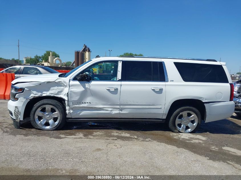 2015 Chevrolet Suburban 1500 Ltz VIN: 1GNSKKKC1FR182924 Lot: 39638893