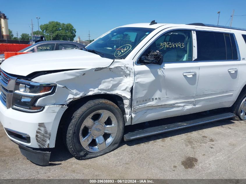 2015 Chevrolet Suburban 1500 Ltz VIN: 1GNSKKKC1FR182924 Lot: 39638893