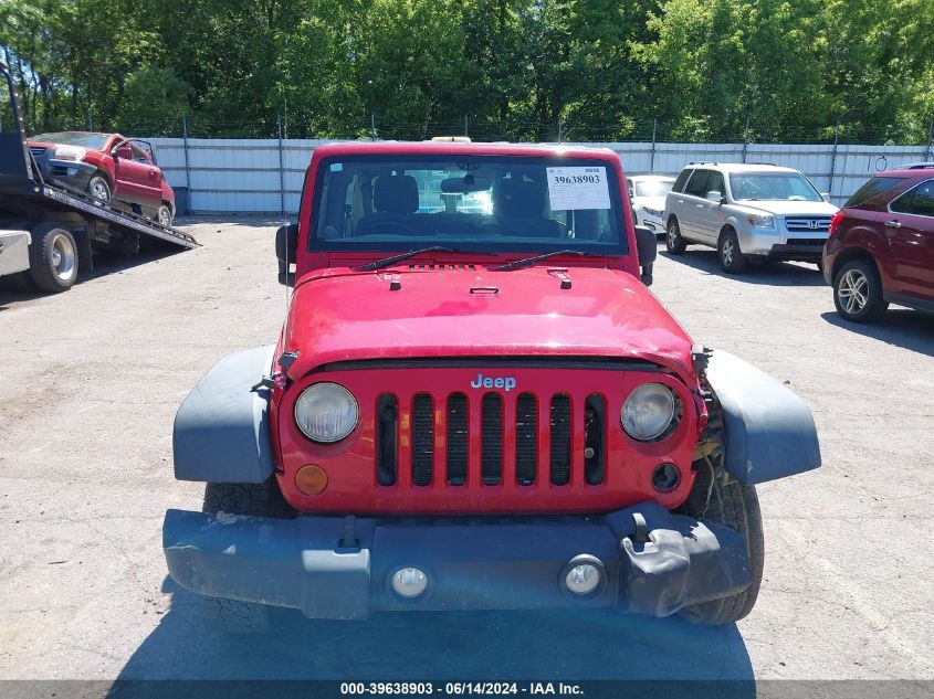 2012 Jeep Wrangler Unlimited Sport Rhd VIN: 1C4BJWKG9CL102306 Lot: 39638903